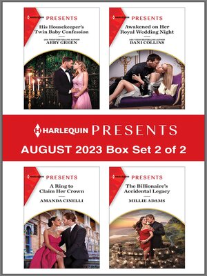 cover image of Harlequin Presents August 2023--Box Set 2 of 2